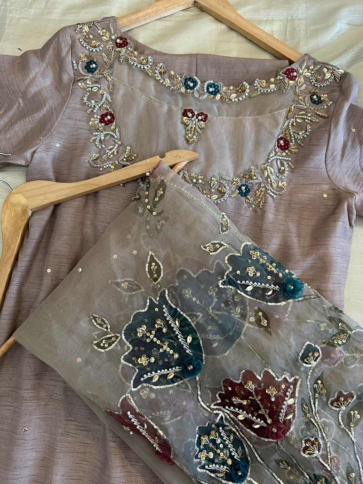 Champaign gold tulips